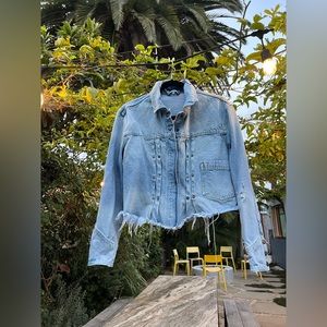 Free people jeans jacket